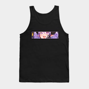 Lewd Demon Girl Eyes Tank Top